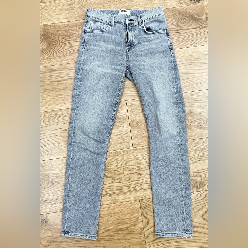 Agolde High Rise Relaxed Taper Jeans -  24